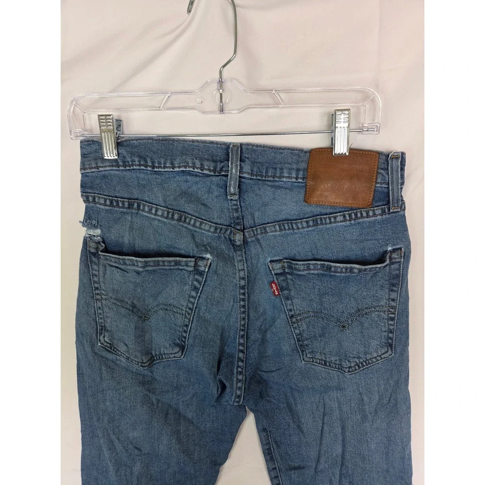 Levis 502 Taper Fit Mens Blue Denim Jeans